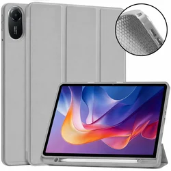 Smart Magnetic Tablet Case with Pen Holder Slot - Enhanced Protection for Redmi Pad2 se 9.7 (GRAY)