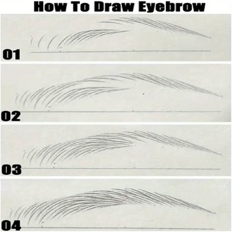 0.008mm Ultra Fine Eyebrow Pen Long Last Smudge Proof