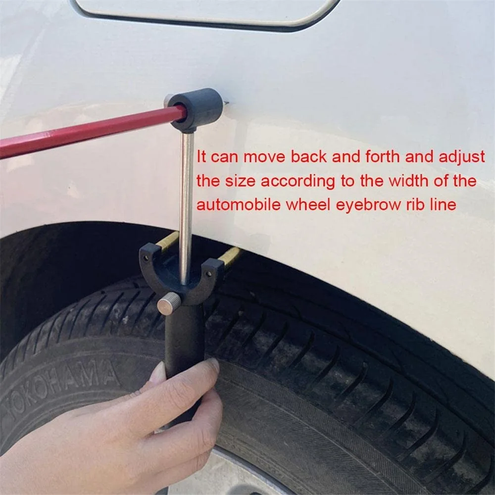 

Parallel Scriber Adjustable Car Wheel Eyebrow Mark Scraper Automotive Sheet Metal Repair Tools Data Recovery Paint Marking Tools