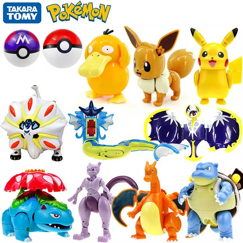 JUNTEI BRINQUEDOS DE POKEMON DE VÁRIOS TIPOS E FIZ UM MUNDO