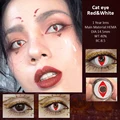 Cat Eye Red White