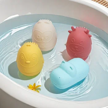 Giocattoli da bagnetto per bambini Forma carina per animali Giocattoli per l'acqua per bambini Nuotare il bagno Vasca da bagno per bambini Irrigatore in silicone Giocattolo per animali Neonati per bambini Ragazzi