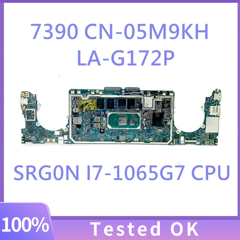 

CN-05M9KH 05M9KH 5M9KH DDP31 LA-G172P Mainboard FOR DELL XPS 13 7390 Laptop Motherboard With SRG0N I7-1065G7 CPU 100% Tested OK