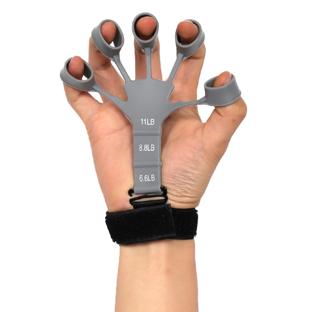 Silicone Finger Grip Strengthener for Hand Rehabilitation