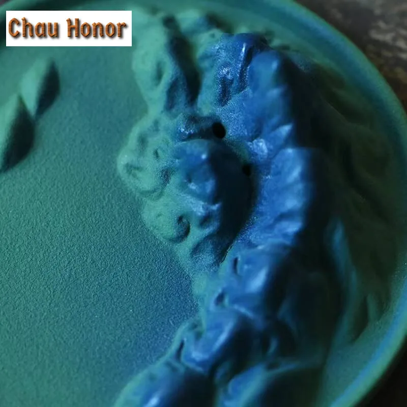 The Vast Land Thread Fragrance Insertion Ceramic Incense Holder Aesthetic Water Fountain Decoration Smell Distributor Ornaments