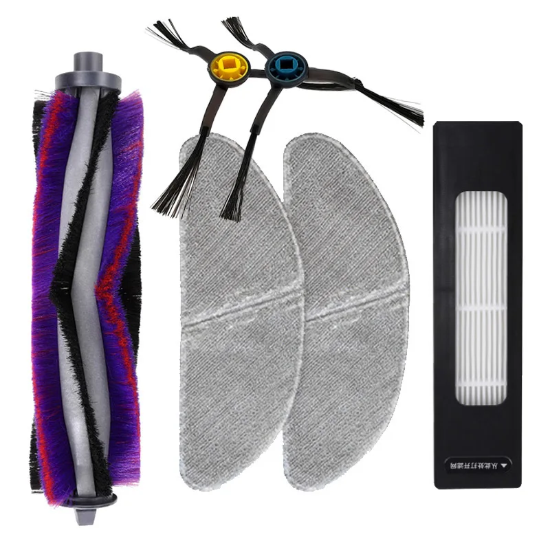 Kit Accessori Compatibile Con Midea M7 E M7 Pro: Spazzola, Filtro HEPA E Stracci, Set Di Ricambio Per Robot Aspirapolvere