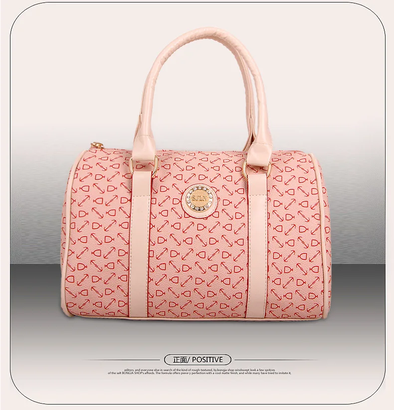 Fashion Mother Bag Five Pieces Set Ladies Commuter Crossbody Girls Simple Handbag Card Purse Wallet Shoulder Bag Cosmetic Bag