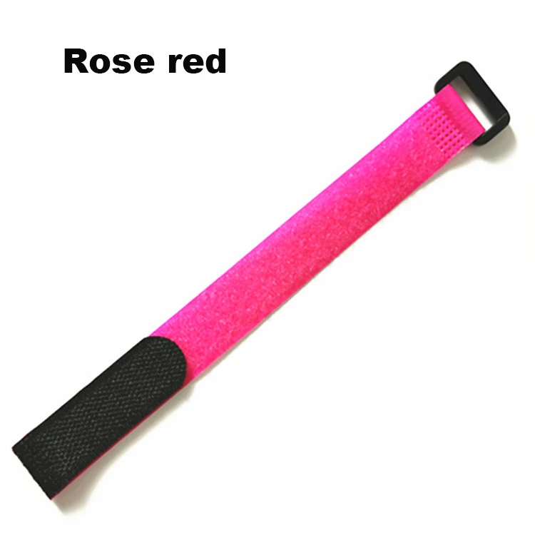 10-Piece Set of Reusable Nylon Cable Ties with Reverse Buckle