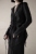 Dark Spring and Autumn New Romantic Pleated Shirt Irregular Lace up Long Sleeve Coat for Women