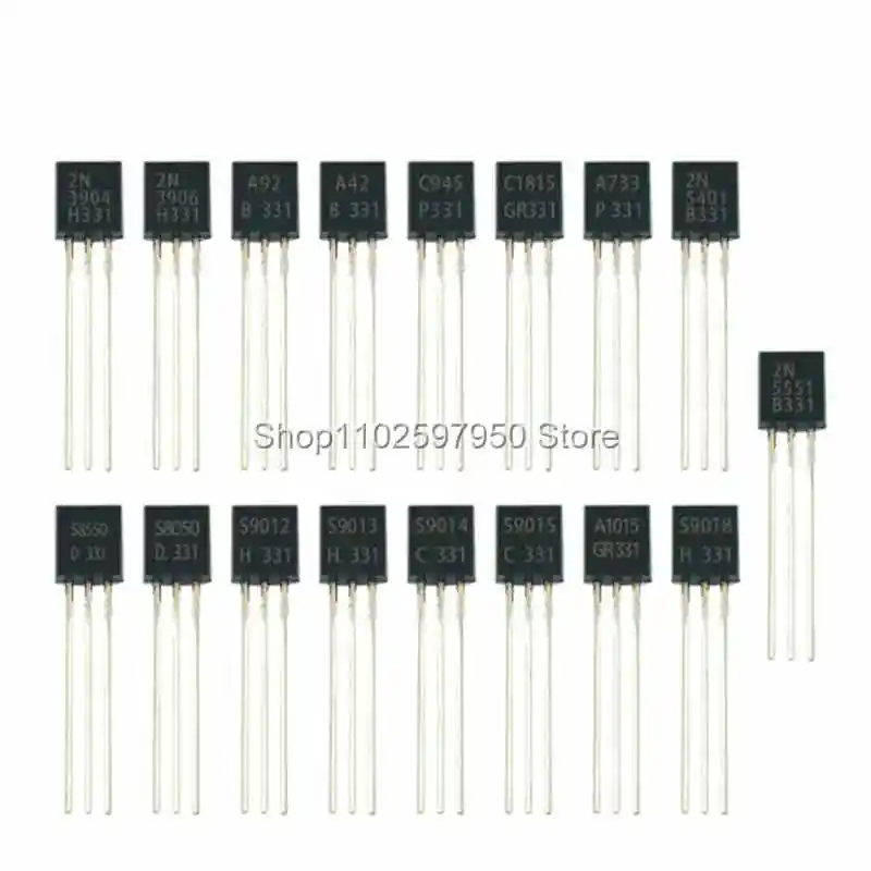 20pcs/lot 2N2222 2N2222A KN2222 TO-92 In Stock