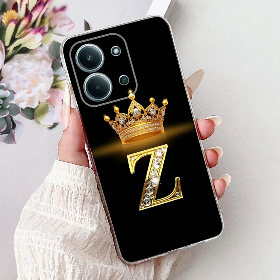 Luxury Letter Design Slim Phone Case - Soft Back Cover Coque