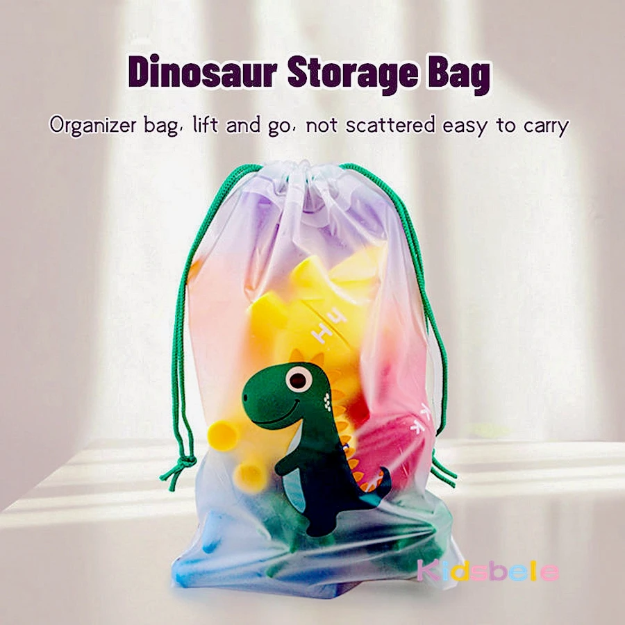 Montessori Dinosaur Sorting Toy For Toddlers Educational Game_voghion.com