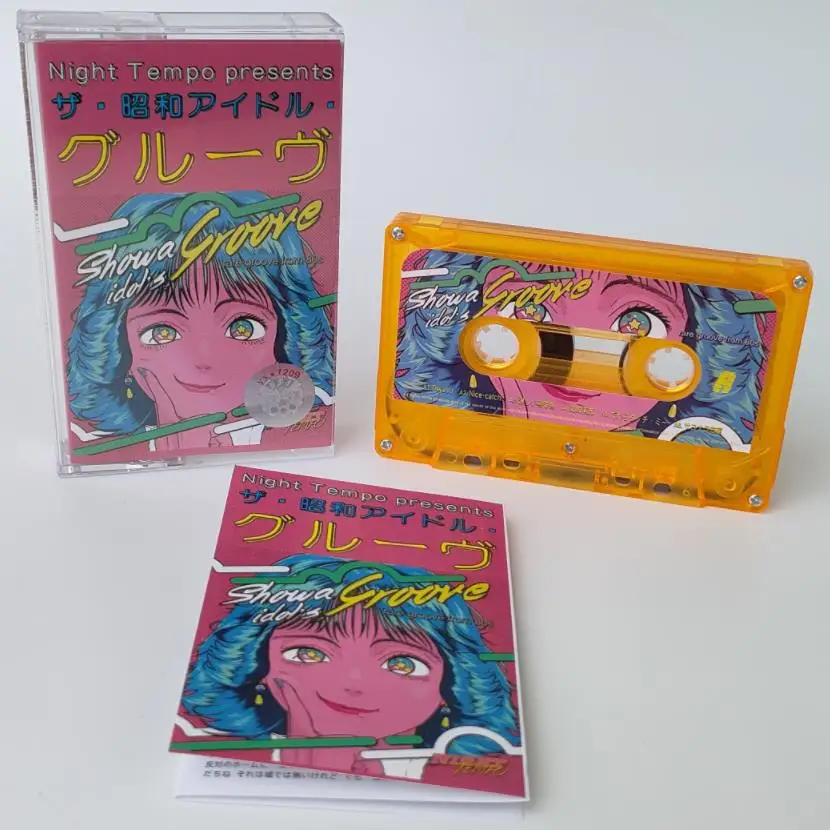 Retro Showa Night Tempo Presenta Vaporwave Music Tape Annodato Adolescente Steam Wave Cosplay Soundtracks Box Cassette Walkman Tapes