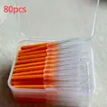 80pcs 0.9 mm Orange