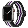 Black white purple