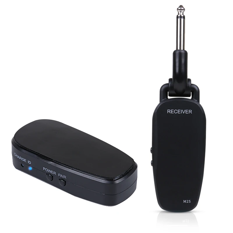 

Custom Logo Wireless Vibration Pickup Low Latency Guitar Wireless Pickup Support Charging Guitar Pickup Guitar Amplifier Amp
