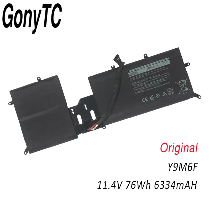 NEW Y9M6F 08K84V 11.4V 76Wh Battery For Alienware M15 R2 ALW15M M17 R2 ...