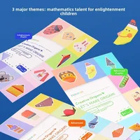 Super Popular Three-dimensional Origami Book Fun 3d Hand-made Semi-finished Creative Color Paper Origami 2