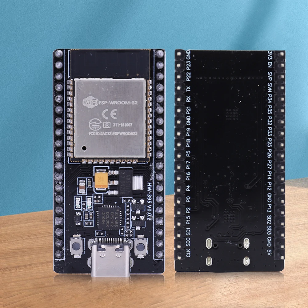 ESP32-WROOM-32 CP2102 개발 보드, 와이파이 블루투스 호환 전자 모듈, 스마트 홈 모바일 IoT, 2412-2484MHz