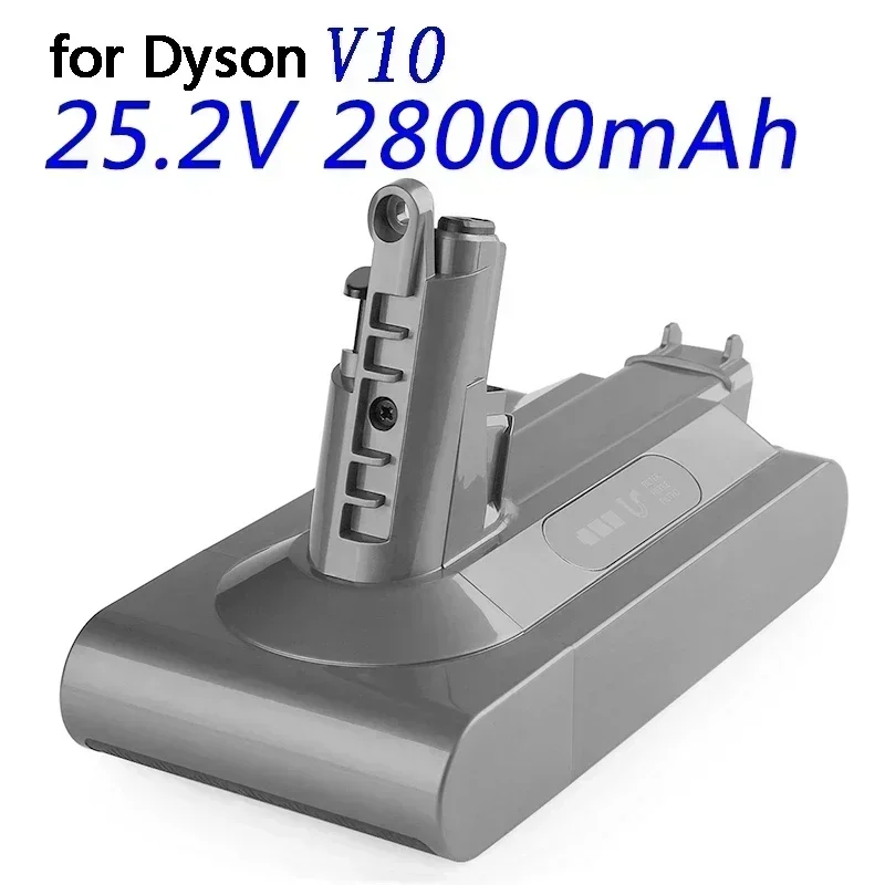 

Новый Сменный аккумулятор 25,2 в 28000 мА/ч для Dyson V10, аккумуляторная батарея для пылесоса Dyson V10
