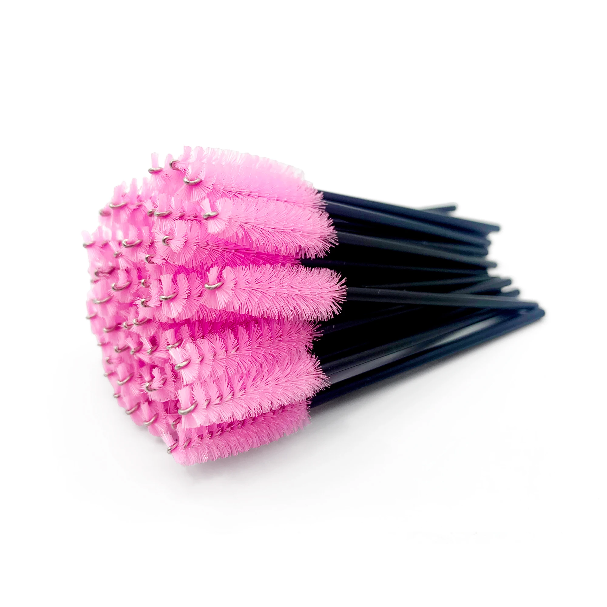 Disposable Eyelash Brushes Eyebrow Brush Mascara Wands Applicator Cosmetic Eyelash Spoolies Lash Extension Supplies