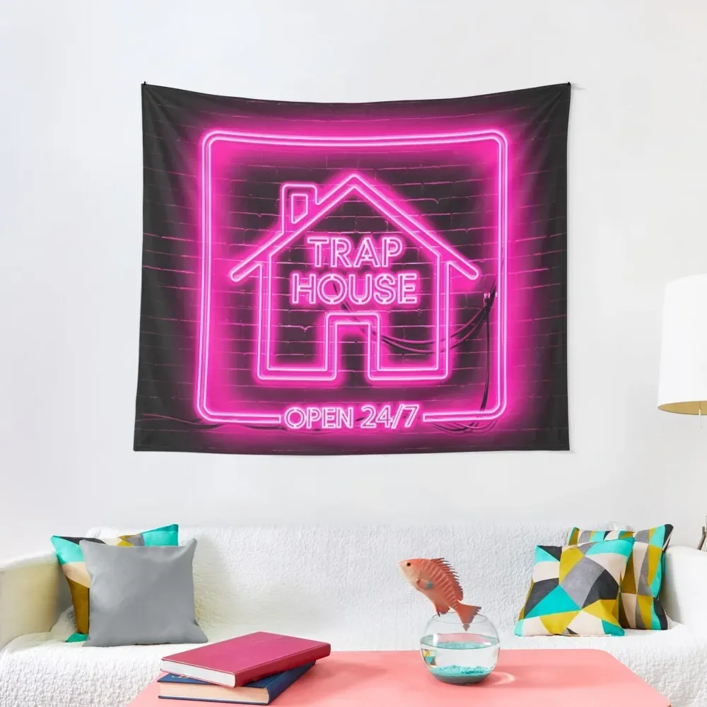 

Trap House Tapestry Home Decorations Aesthetic Room Decor Korean Tapestry