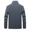 Plus Size 8XL 9XL Men’s Sherpa Lined Hiking Camping Jacket Polar Fleece Full-zip Warm Thick Winter Casual Parkas Coats Outwear 3