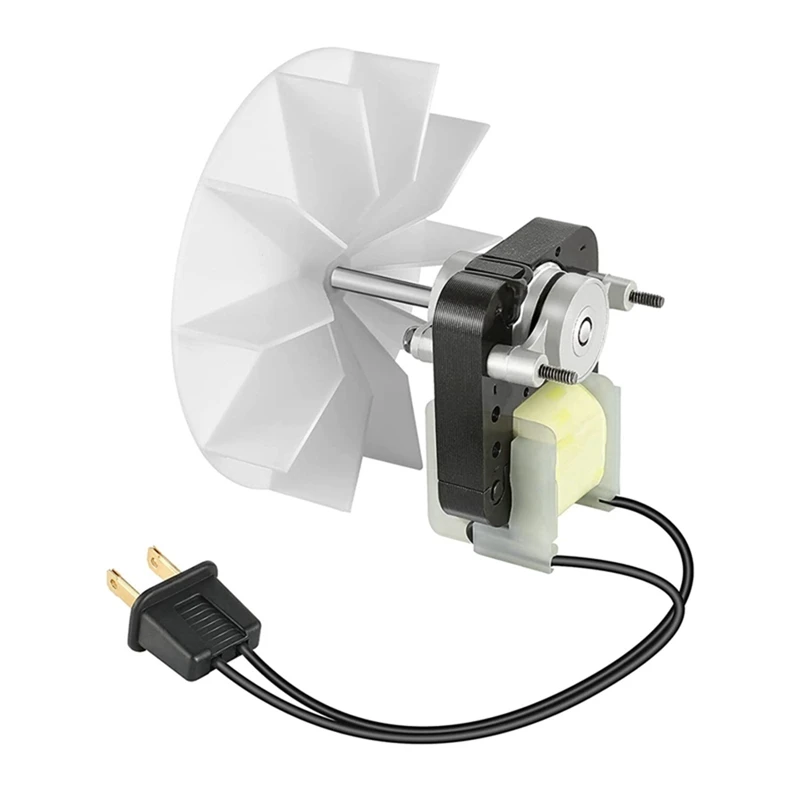 Bathroom Exhaust Vent Fan Motor Complete Kit Universal Parts For Broan Nutone C01575 50 CFM 120V Uppco US Plug