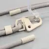 Dual Clip Rope Crossbody Lanyard Tether For Mobile Phone 160cm 6mm Detachable Adjustable Strap Bold Long Neck Hang Hook Cord 2