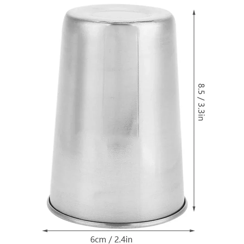 4PCS Stainless Steel Cups 170ml Mini Set Outdoor Practical Travel Mini Set Glasses For Whisky Wine Kitchen Dining Bar Home Tools