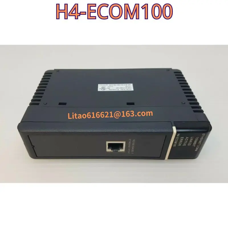 

The function test of the second-hand communication network interface module H4-ECOM100 is OK