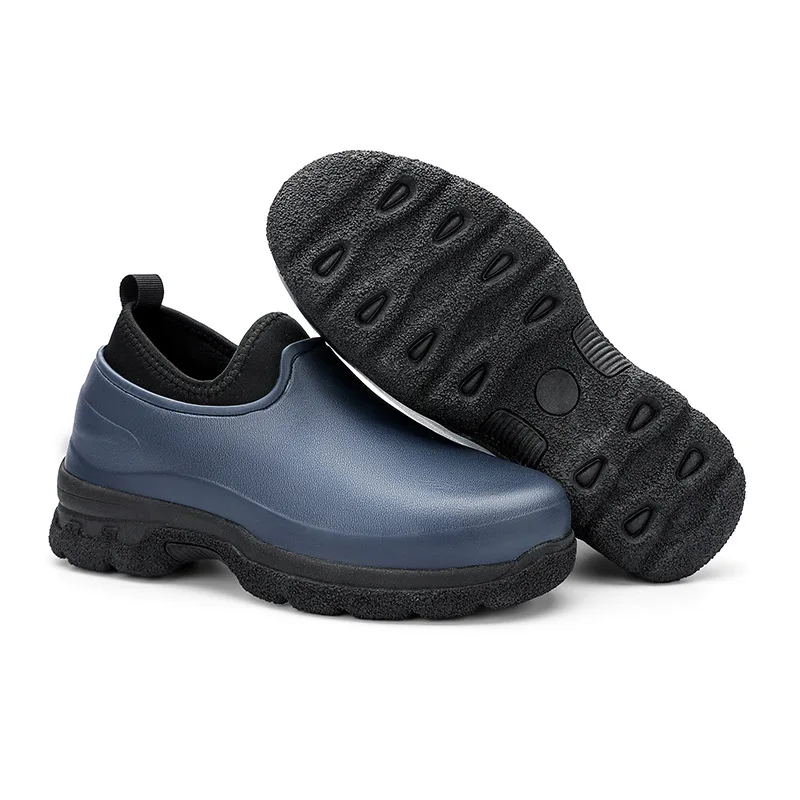 STRONGSHEN Men Kitchen Shoes Outdoor Platform Chef Shoes Water proof OilProof Restaurant Work Shoe Non-slip Fishing Shoes Unisex 4