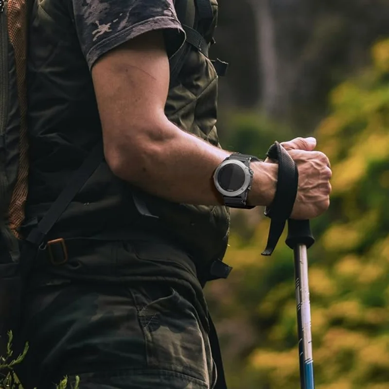 Camouflage Easy Fit Nylon Strap with Quick Release for Garmin Fenix and Tactix Watches
