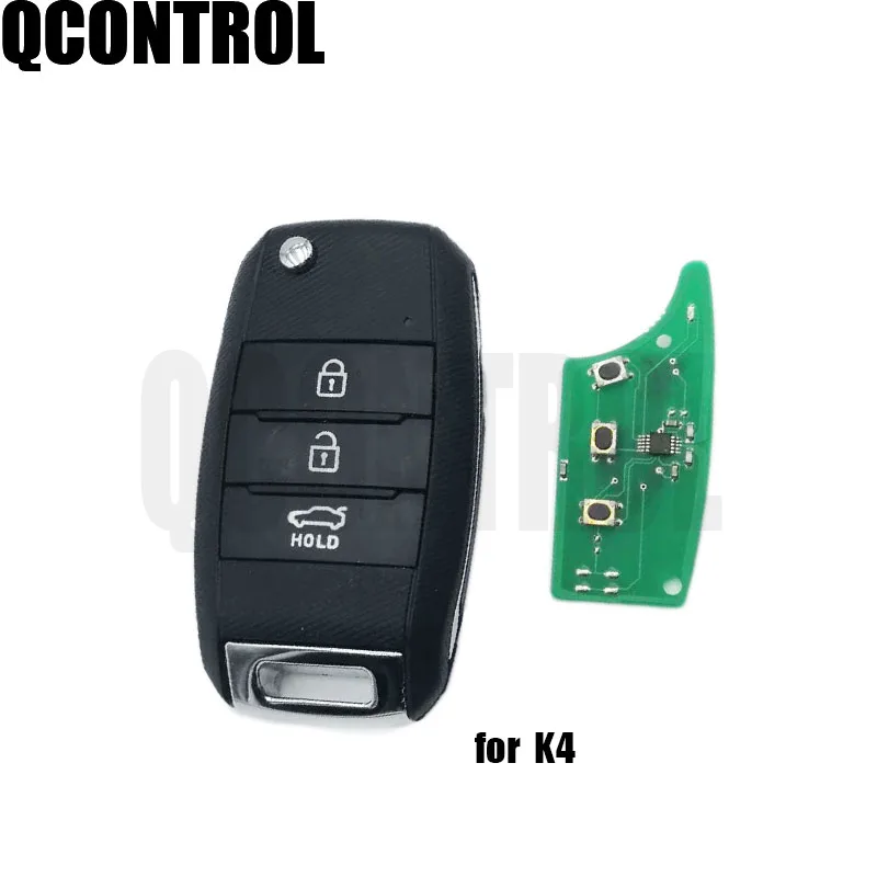 

Пульт дистанционного управления QCONTROL для Kia K4, 433 мгц, 3 кнопки