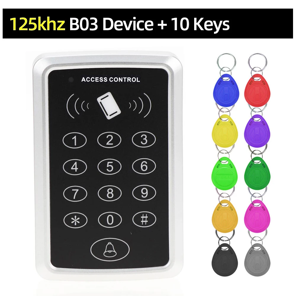 N-B03 10 Colored Key