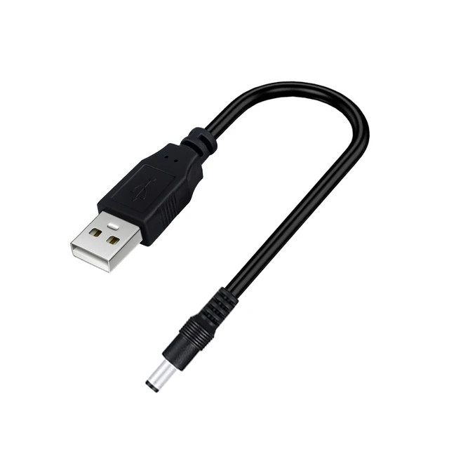 USB zu DC Power Kabel für Router Fan Lautsprecher USB zu DC 3,5mm Jack 5V  zu 12V ladekabel Power Kabel Stecker Stecker Adapter - AliExpress