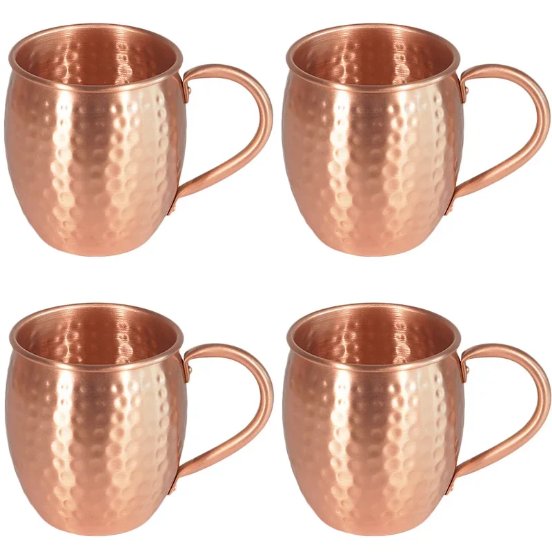 Solid Copper Cup-4PC