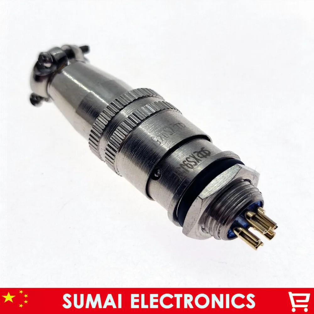 5 Pin 9mm Mic Circular Connector Kit Xs95p,m9 Aviation Plug Interface,circular Connector Minsoo