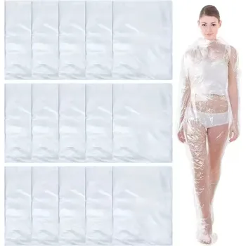 Sauna Avvolgimento per la cottura a vapore Sauna Borsa per salone di bellezza Spa Pellicola monouso per scolpire il corpo Tuta idratante per la cura della pelle Coperta per sauna 1