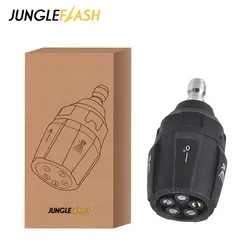 Nettoyeur haute pression 5 en 1, buse 0 ° 15 ° 25 ° 40 ° 65 ° en une pièce G1/4 Male Connect, adaptateur rapide pour nettoyer la voiture 