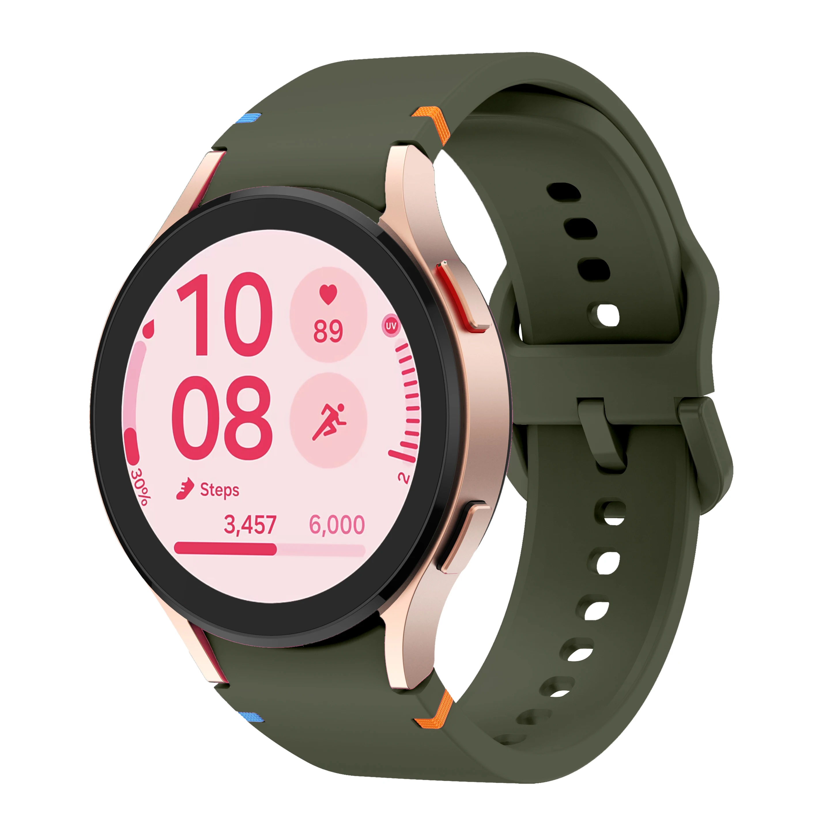 Premium Silicone Strap for Smartwatches - Elegant and Durable Design