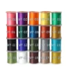 Fly Tying Thread Strong in Standard Bobbins Fly Fishing Material Accessories Flash Tinsel Thread for Lure Bait Making DIY Tool 5