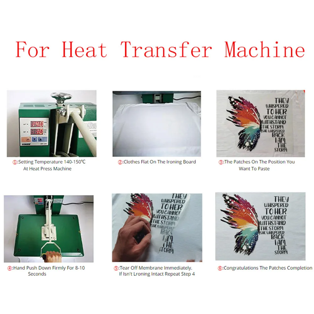 Clothing Patches Brand Patches for Clothing Thermal Stickers Iron on Vinyl for Clothes Parches Bordados Para La Ropa Personnalis&eacute;