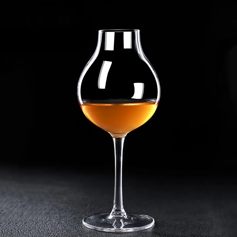 Whisky Glasses Lead-free Crystal Goblet Tasting Glass Creative Cocktail Glasses Whiskey Cup for Party Bar Kitchen Restaurant Wedding Drinkware