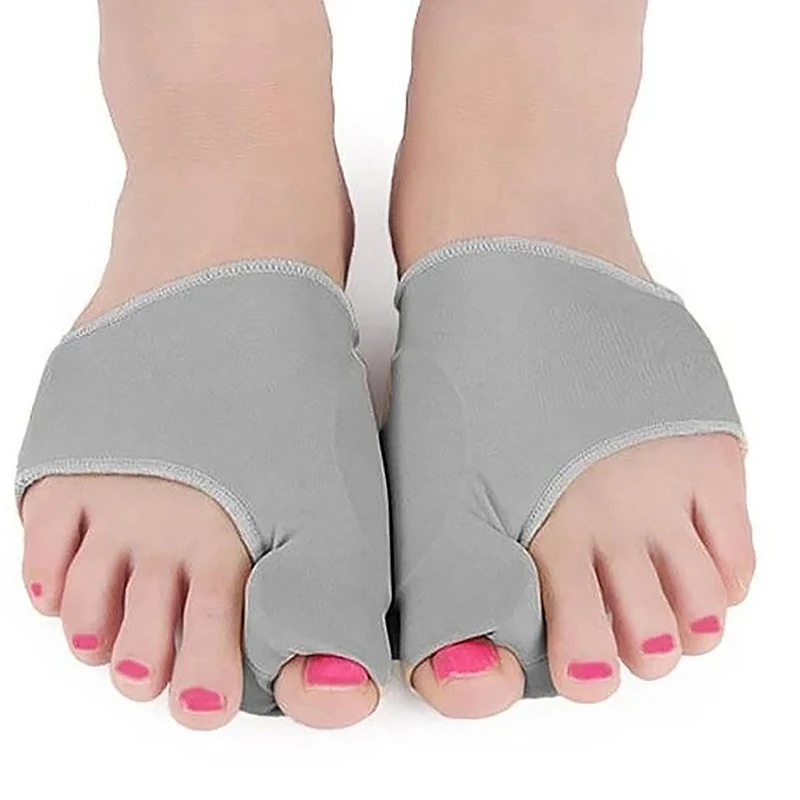 

1Pair Toe Separator Hallux Valgus Bunion Corrector Orthotics Feet Bone Thumb Adjuster Correction Pedicure Sock Straightener