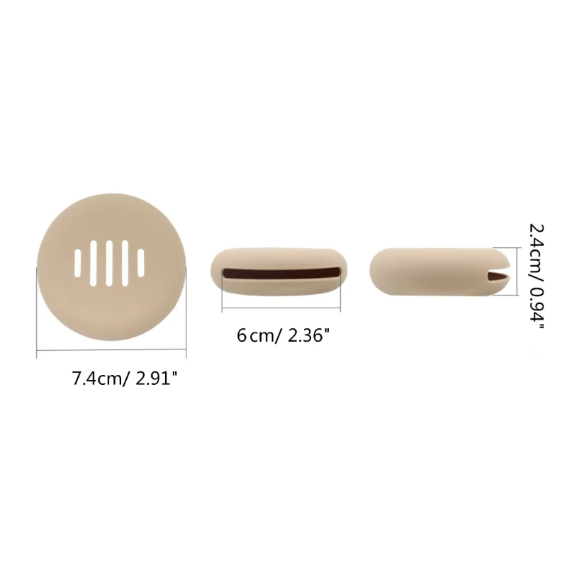 Portable Silicone Case for Storing Makeup Sponges Powder Puff Holder 4