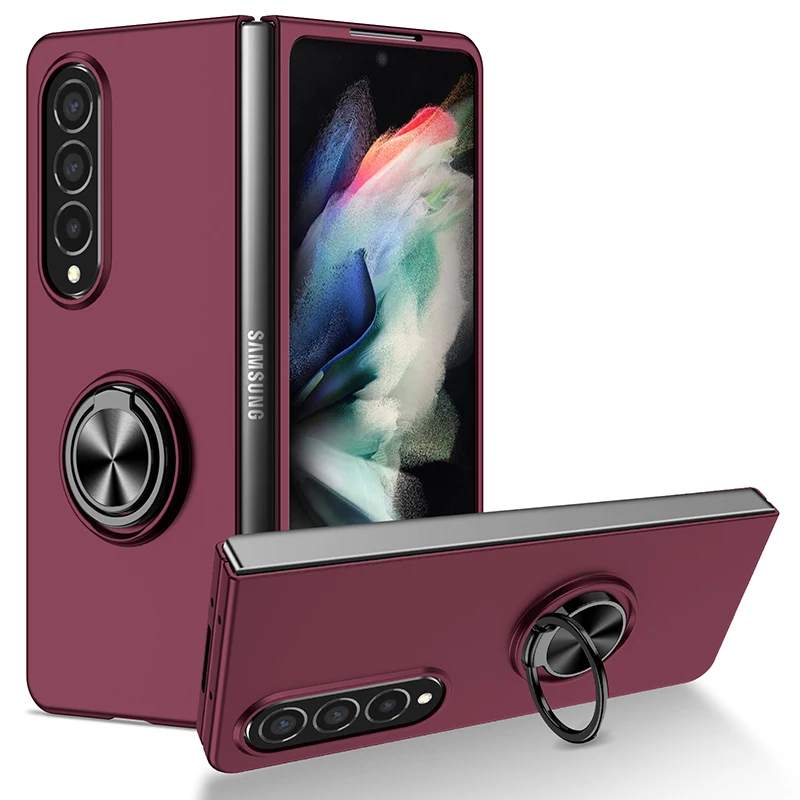 Ultimate Magnetic Ring Kickstand Armor Phone Cover