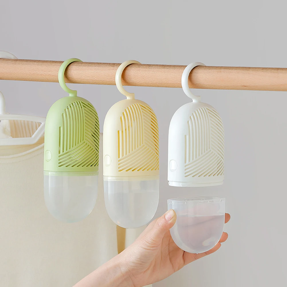 Clothes Dehumidification Box Reusable Hanging Dehumidifier Packs Anti-Mold with Water Collector&Hook Wardrobe Closet Cabinet clothes dehumidifier