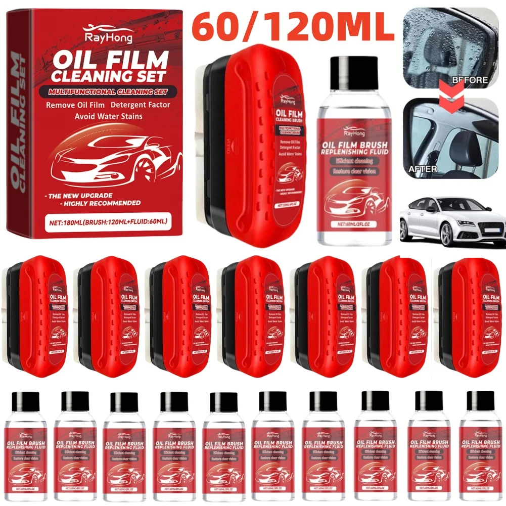 Glass Cleaning Board Improves Clarity and Visibility Automotive Oil Film Cleaning Brush Glass Oil Film Remover for Windshield glass cleaner