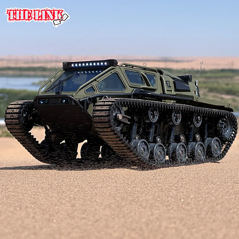 Thelink G2067 LED Light Full Scale Tracked Tank Model 360° Rotation RC Drift Remote Control Off-Road Vehicle Boy Christmas Gifts 4